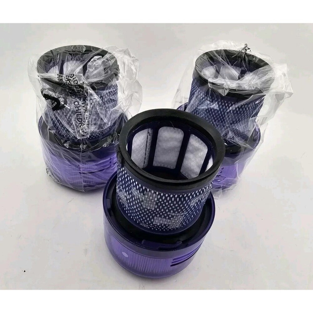 HEPA Filter Set of(3) Replacement Compatible w/ V11 V15 Outsize Dyson 970422-01